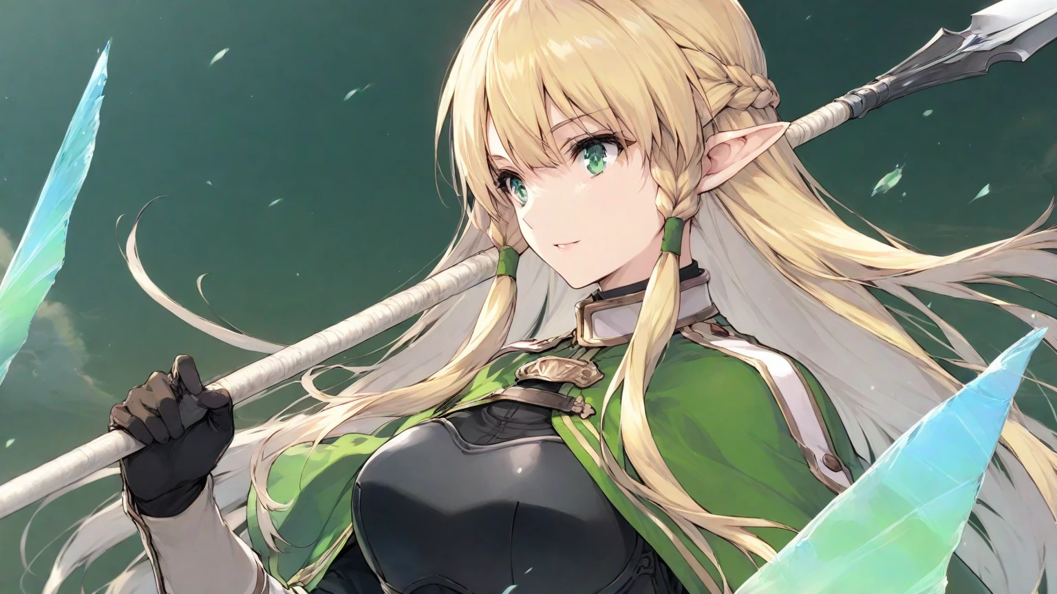 4K、Elf、Big Breasts、female、Blonde、Long Hair、Green Eyes、A sloppy expression、I am being made to feel、Mental Attack、Elfの服、On the bed、Upper Body、Raise your arms above your head、Clutching the sheets、Drooping eyebrows、Watery eye、I open my mouth in pain、Breathtaking、blush one's cheeks、Clothes around the crotch are wet、My eyes are starting to turn white、Ahegao、Lying on your back in bed、inn、Self-loss、Feeling、Sweaty、Sticky saliva、Strings of saliva in the mouth