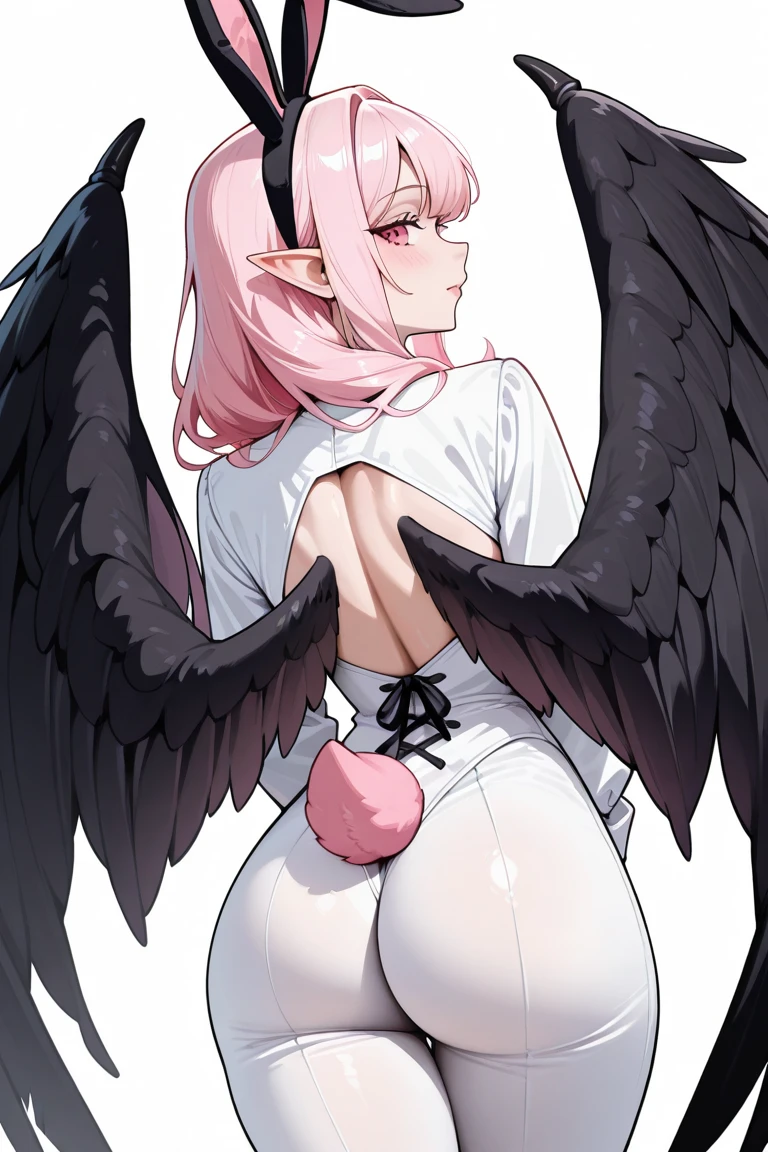 cute boy, twink, heavy blushing, ahegao, nude, thigh highs, thick thighs, penis, anal, anal sex