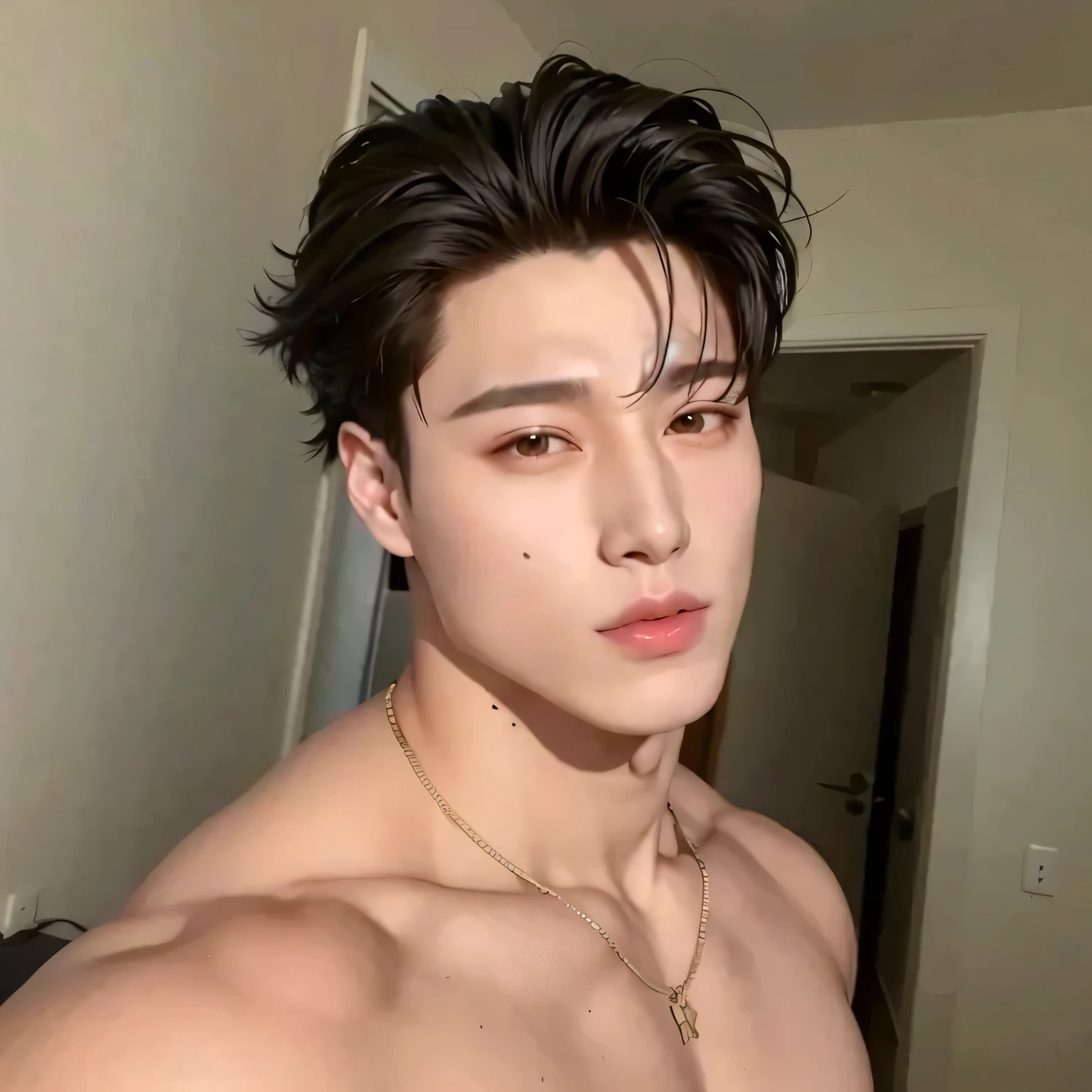 Kim taehyung, there is a men, handsome, musculoso