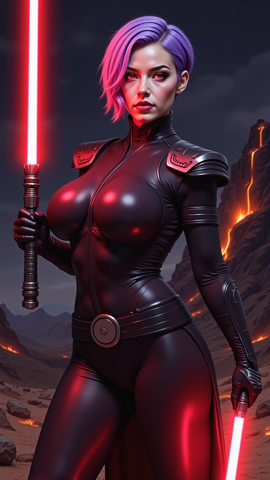 Techwear fashion breathtaking, natural light, dynamic angle, (anti-aliasing:1.2), elegant, soft scattered light, dramatic scene light saber . Futuristic, cyberpunk, urban, (tactical:1.23), sleek, dark, highly detailed digital painting, artstation, concept art, smooth, sharp focus, illustration, art by artgerm and greg rutkowski and alphonse mucha Seven of Nine