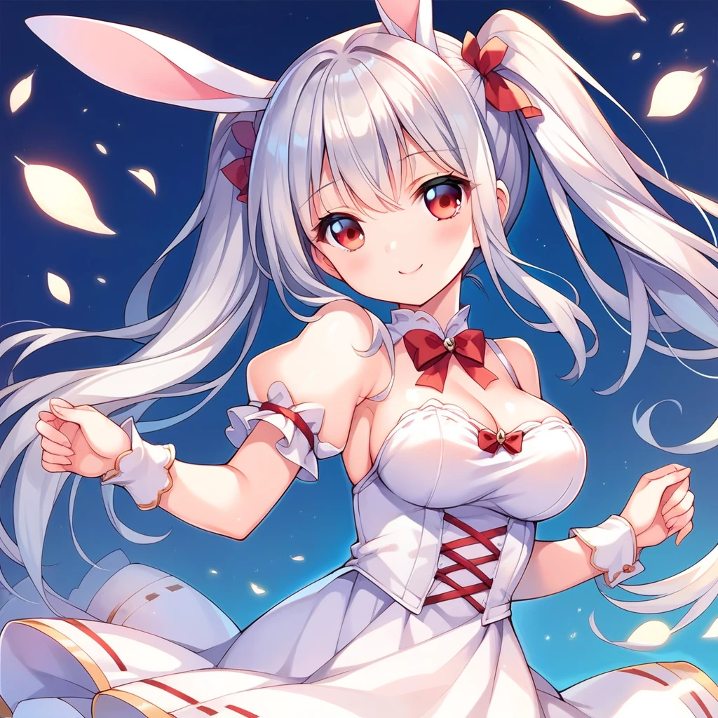 Make a girl in a bunny suit
