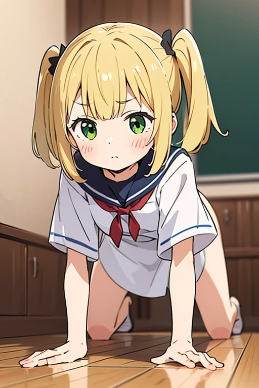 from front,focus on panties,fine underwear,black panty,flat chest
,BREAK,
hinata yume, blonde hair, red skirt, ,,gyaru, collarbone, bow, loose bowtie, white shirt, collared shirt, long sleeves, bracelet, wrist scrunchie,blue skirt, pleated skirt,from front
,BREAK,
{{{shaded face}}}, naughty smile, mock, smile big, happy smile, open mouth, looking down at viewer, masterpiece,absurderes, beautiful detailed face
,BREAK,
,Squat,looking down at viewer,Squatting,
((masutepiece,hight resolution)), masutepiece, Best Quality, , absurderes, Perfect Skin, Detailed skin texture, ultra-detailliert, 8K, Intricate details, beautifull detailed face,hight resolution, 1girl ,from front.
indoors,locker room,(((from below:1.2)))