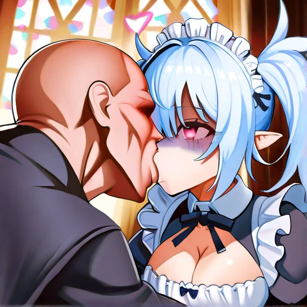 score_9, score_8_up, score_7_up, source_anime, 1girl, 1monster, dungeon, smile, embarrassed, open mouth, blush, looking at viewer, squatting, uncensored, open legs, spread legs, holding penis,igawa asagi, blue hair, green eyes, large breasts,, short hair, nipples, wedding dress, open clothes, gaping pussy, cum in pussy, after sex, spread pussy, pussy, garter, lace trim, elbow gloves, hair ornament, bridal veil, thigh highs, skindentation, heels, jewelry, earrings, bracelet, monsters out of frame, large penis, monster penis,
