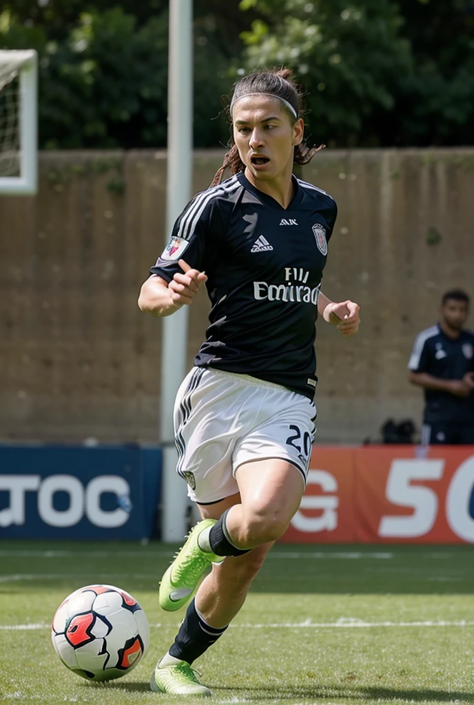 Ronda Rousey, soccer player clothes.