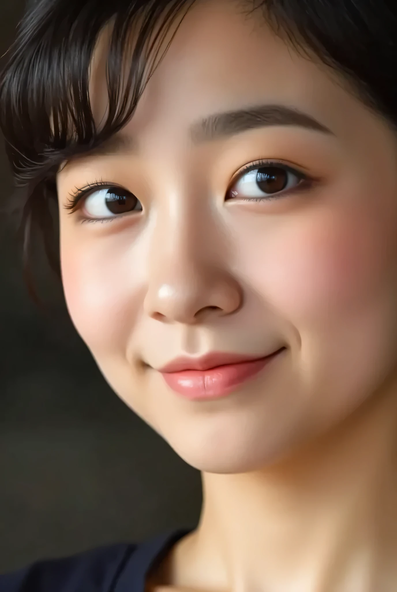 looking at viewer, beautiful skin, beautiful eyes, beautiful face, highly detailed eyes, make up, masterpiece, Super Details, Best lighting, Realistic and Realistic Pictures, high definition RAW color pictures, slightly smile, kako,