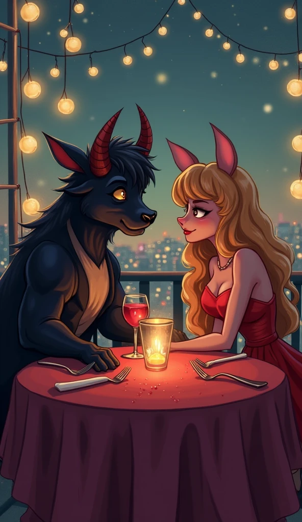 kissing girls, furry, anthro, female, naked, mouse, small breasts, thin body, young, standing on stage, with slave collar, legs spread, blushing face, mouth open, tongue hanging out, lewd, rubbing breasts, hugging partenr, at night, with torch light, fantasy brothel stage , super detail, masterpiece, super detail, high quality, high resolution, high detail, messy hair, with crowd of naked onlookers