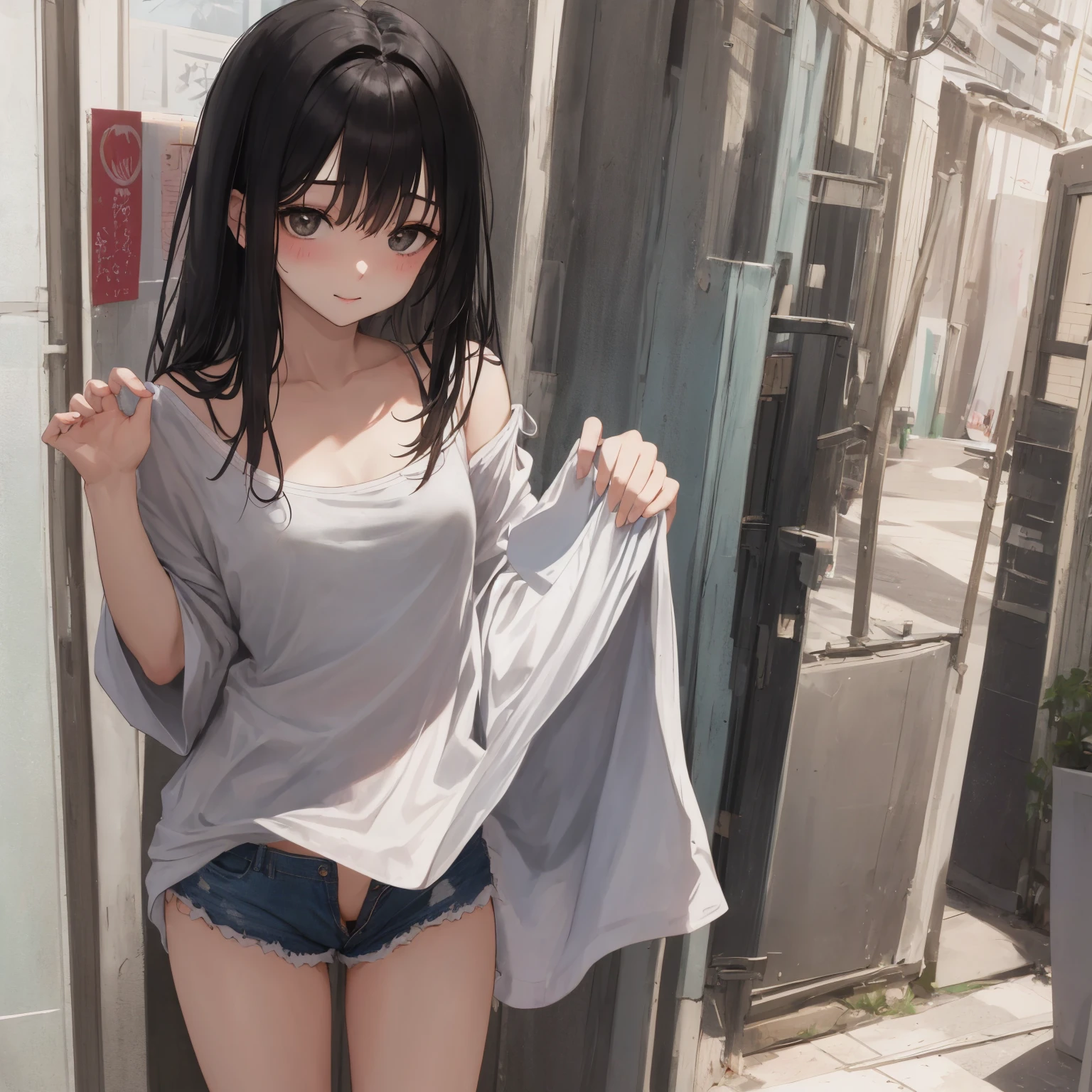 全nakedで,naked,A large gray scarf,loafers,White loose socks,Hime cut,Long Hair,bag、cel animation,raffed Asian , Surreal school girl, High school girl posing, Surreal school girl, Young and thin gravure idol, Young Sensual Gravure Idol, Asian, so beautiful, Cute school girl, Young and cute gravure idol, A real young gravure idol, beautiful Asian