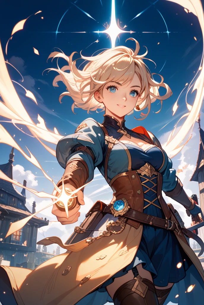 ((Best quality)), ((masterpiece)), ((highly intricate details)),beautiful, high quality, highres, absurdres, light difussion, intricate details, complex details, ((anime)), (anime:1.2) , (perfect face:1.3), extreme detailed eyes, colorful, highest detailed, vibrant colors, high contrast, (8K UHD:1.2), (photorealistic:1.2),(masterpiece:1.4), (best quality:1.4),extremely detailed wallpaper, highly detailed illustrations, ((1 Girl)), (best lighting) , (super-complex details) , 4K unified, (super-detailed CG: 1.2) , (8K: 1.2),(original), (masterpiece) , (best quality) , (reality: 1.3) , photorealistic, Octane rendering, (surreal: 1.2) ,a man, a thunder mage, archmage clothes, short white hair and blue eyes, holding a staff with lightning coming out of it, high quality, cool combat pose, medieval setting, lots of details, great mage