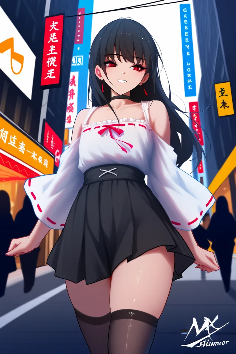 Very detailed, Absurd, Ultra-high resolution, Super detailed, Highest quality,
One girl, alone, Nice hands, Perfect hands,
break,
(Wearing underwear),
Smile, smile, Mouth closed,
cuteポーズ, Cowboy Shot,
break,
thin, cute, Perfectly symmetrical face, 超cute girl, 超cute face, Very detailed目, Super detailedな髪, 超cute, Super beautiful,
Canon EOS, Sigma Art Lens 35mm F1.4, ISO 200 Shutter Speed 2000,
In Harajuku, Shibuya Ward, Tokyo, street, crowd, Cityscape,
Large Breasts, ,
break,
(Black Hair, Red eyes),