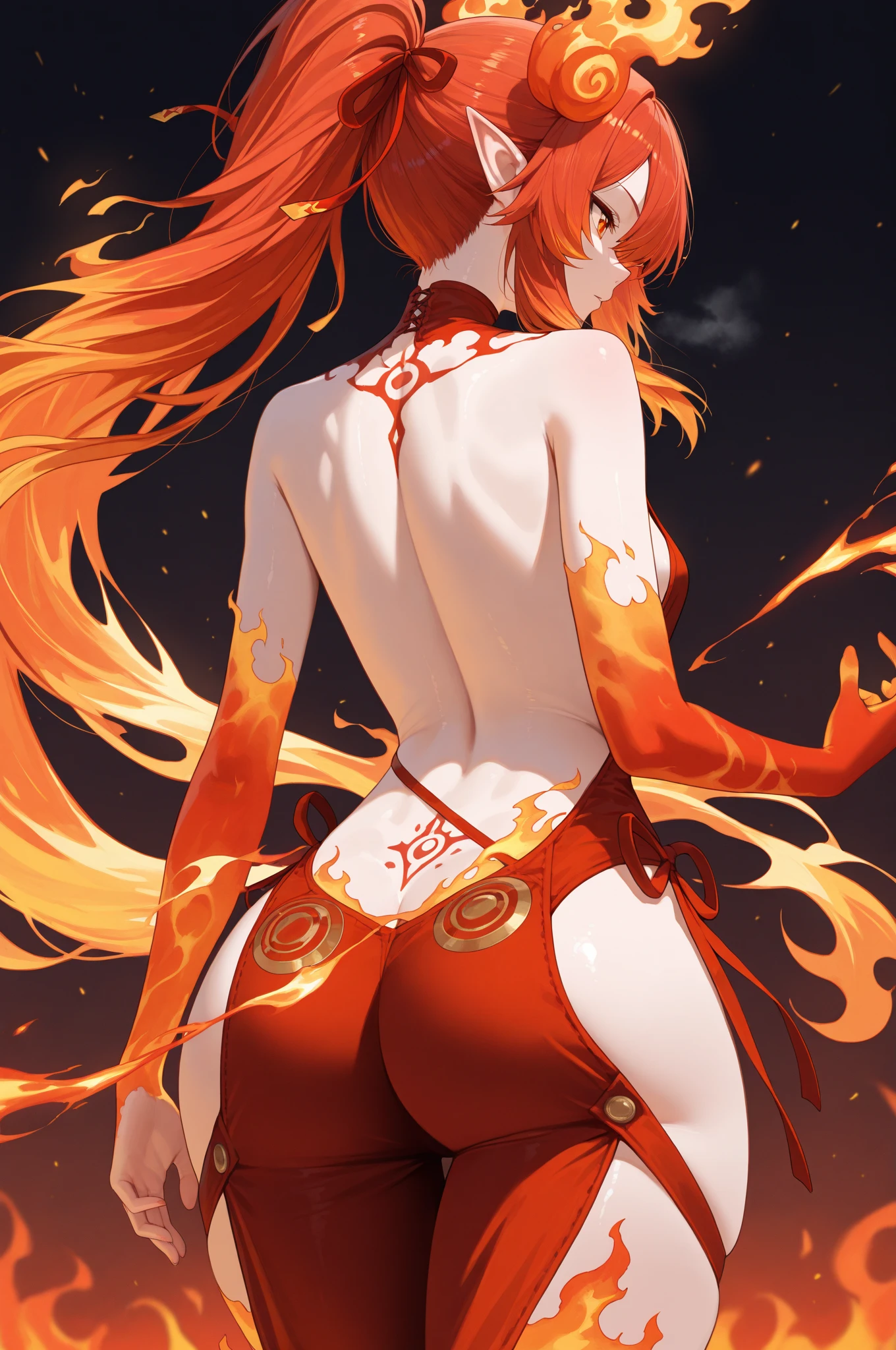 epic Gorgeous ((back view fullbodye❤ tattoo)) sunset sunrise sunshine sundrop tMasterpiece, top Best quality, ((Realistic)), ((1 person)), ultra high-quality, very gentle and beautiful, fabulous, Formal art with attention to detail, Ridiculous, unbelievable Ridiculous, huge file size, ultra high-detailed, very perfec detailed, epic (Pretty Woman), (Detailed and feminine),, ((ideal female figure)), thin waist, Cover your chest with your hands, (❤tattoos❤ all over the body)), With a powerful presence, Her body is adorned with a unique combination of abstract and ulra_realistic design, epic Digital art, by Artgerm, hyper high-details, Hello Top Fade, cowboy shot, Dark Fantasy, saturate, reflection, monarch butterfly, heart, earth, hearth, varied multi etc. --v 6 --s 1000 --c 20 --q5 --chaos 100