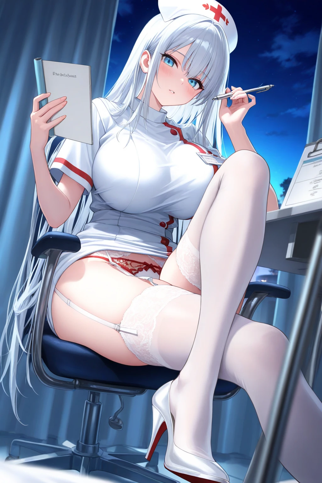 Ushio noa, sportswear, standing
