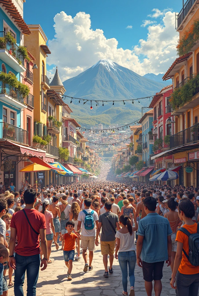 in shopping arabian mall, high contrast tanning marks curvaceous blonde girl, outdoor  festival with lot of brunette , smiling brunette, stunning african female cast of the GODDESS from the original "TRON" movie.  detailed texture, balanced kodak coloring showing the famous Light Cycle creation scene, big breasts, huge silicone breasts, sexy full  slender body, corret , perfect skin.