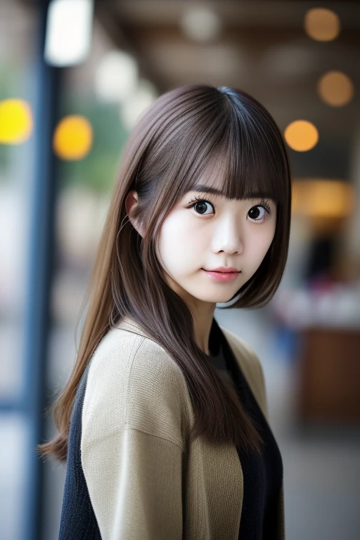((sfw: 1.4)), ((sfw, forehead, 1 Girl)), Ultra High Resolution, (Realistic: 1.4), RAW Photo, Best Quality, (Photorealistic Stick), Focus, Soft Light, ((15 years old)), ((Japanese)), (( (young face))), (surface), (depth of field), masterpiece, (realistic), woman, bangs, ((1 girl))