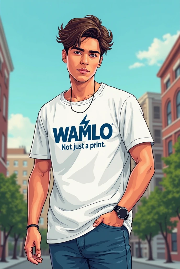 young man
. ripe sapodilla skin. short curly hair, Empty body, wearing jeans shorts. Tattoo Writing,Rumbewas on his chest.