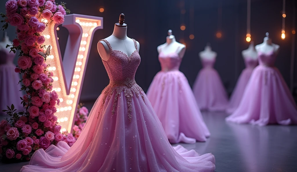 Elegant princess dresses 

