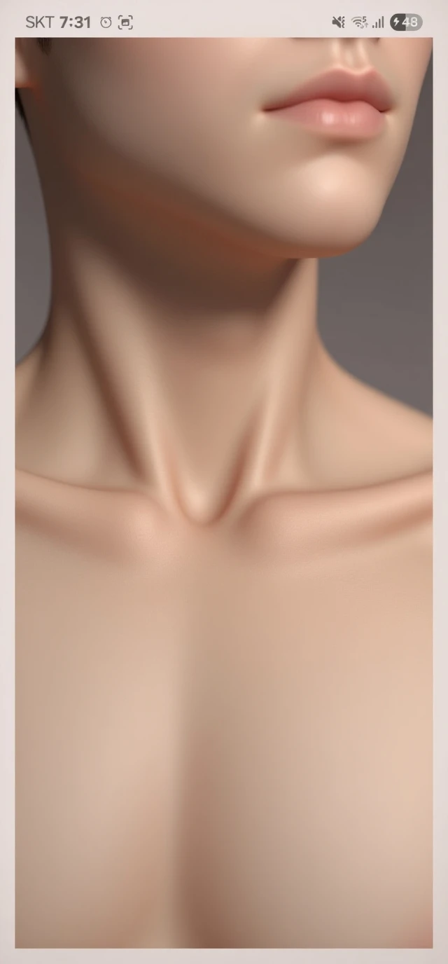 barechested、femele