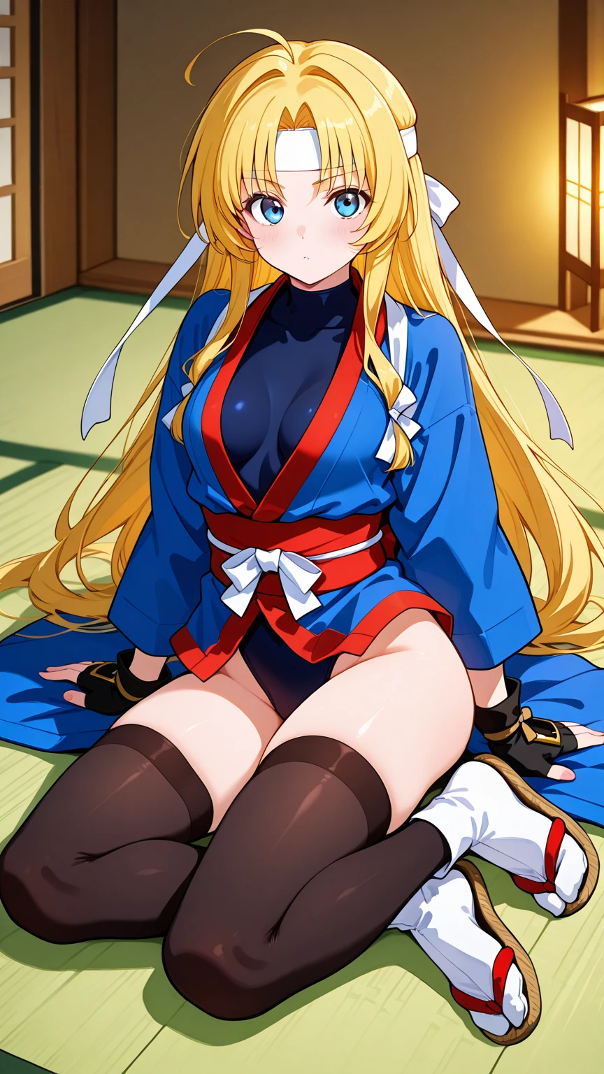akizuki airi. oni chichi, masterpiece, highest quality, Very detailed, figure, Flat Color, Depth of written boundary, 1 skinny girl, young, Small breasts,Flat Chest,anime, Returning Home, full length, blonde, Twin tails, Looking at the audience,Completely naked,Detailed fabric texture, Beautifully detailed face, blue eyes,  A light smile,