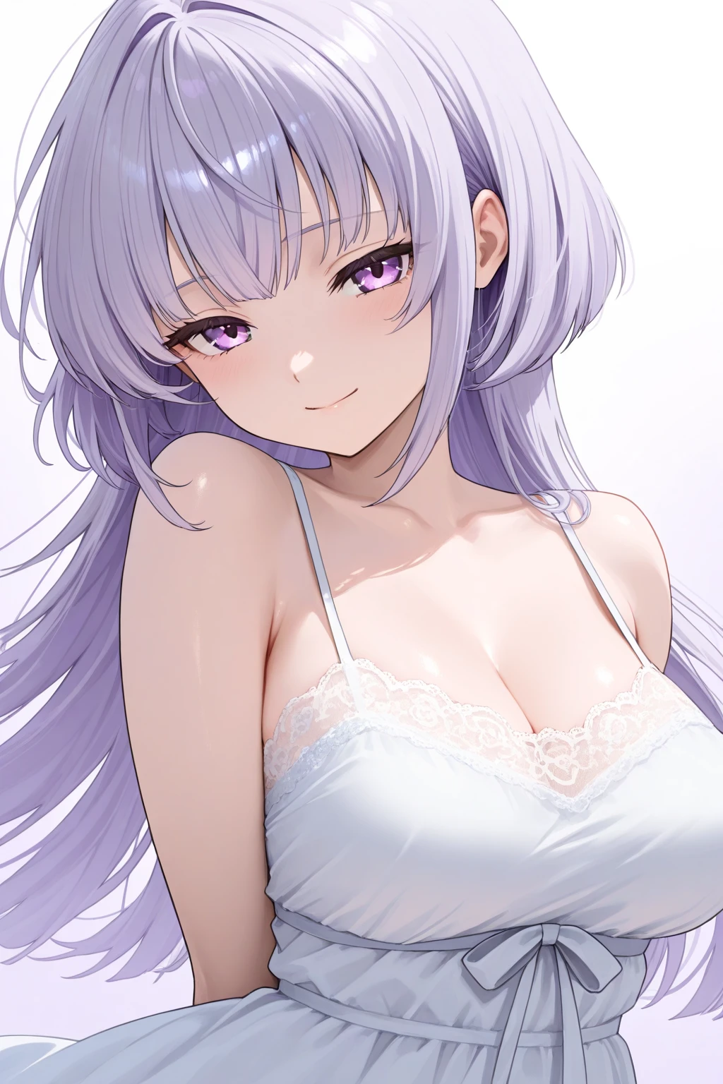 1girl, white hair, purple eyes, portrait, realistic, towel, (onsen), sidelighting, wallpaper, nsfw,