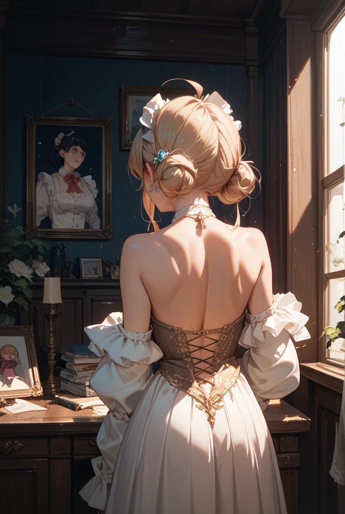 Blond hair