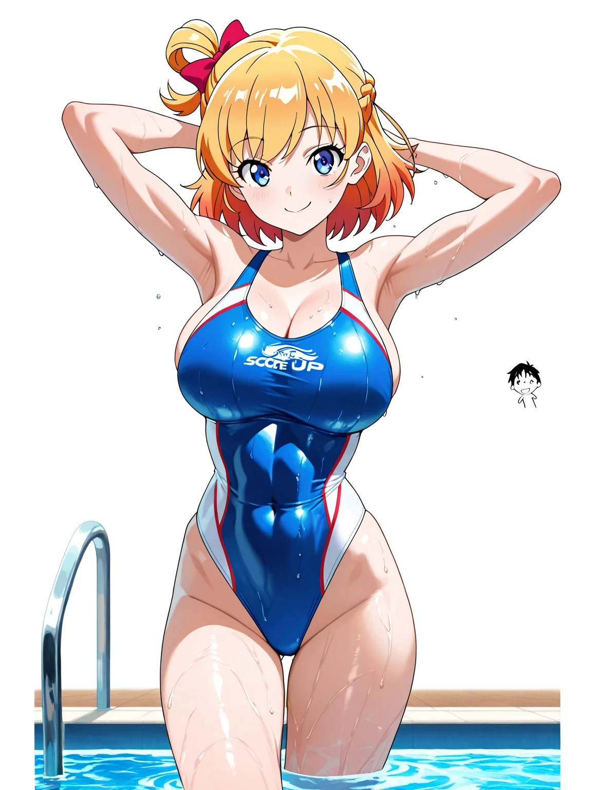 ((My Hero Academia Style)), (Simple background), ((1girl)), (((High resolution)))), ((solo)), (white backgrounid:1.3), (((A strong and confident girl))), ((((Ragatha)))), (((The Amazing Digital Circus))), (((is wearing boxing gloves black and flexing her biceps))), ((((she wears black sports bra and shorts)))), (((the biceps on her arms are flexed))), ((((Her lips are slightly parted)))), ((((wearing boxing gloves black)))), ((((flexing her biceps)))), ((((perfect anatomy)))), ((((perfect hands)))), ((((perfect face)))), ((((super detailed)))), ((((photo of full body:1.5)))), ((((wide thighs)))), ((((toned thighs)))), ((((wide hips)))), ((((toned hips)))), ((((toned calves)))), ((((Marked muscles)))), ((((toned body)))), ((((Abs)))), ((((marked abdomen)))), ((((exposed abdomen)))), ((((Bare legs)))), ((((ragdoll skin)))), ((((ragdoll seams)))), ((((ragdoll body)))), ((((redhead curls))), (((curls))), (((redhead))), (((blue button right patch))), (((right button patch))), (((blue right patch))), ((((blue button patch))), (((patch))), ((blue button)), (((sexy posture))), (((medium breasts))), (((broad shoulders))), (((Amazon body))),