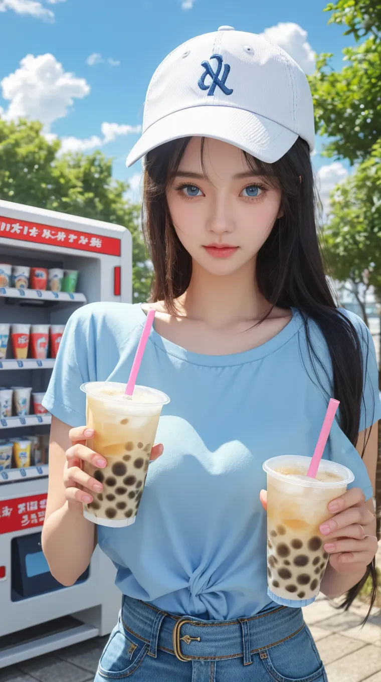 Milk is salty girl