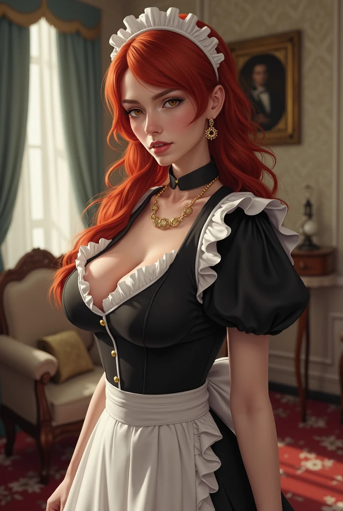8k,Adult woman with red bushy hair,so beautiful(Like the real thing), strict, elegant, Red Dress, The enchanting aristocrat, silver element, Long nails, Exposing shoulders, Hairstyle, Beautiful expression,blue eyes, Messy, I am proud, Absurd, Elegant dress, Royalty, celebration, Hall decorated with flowers, Cowboy Shot, Portraiture, (Highest quality), (Tabletop), (Very detailed), masterpiece,Highest qualityのフォトリアリスティックなRAW写真。Backlight, Cinema Lighting, Film Grain, to be born, 50mm lens, Nikon D850,Ultra-Realistic Skin,Fantasy art,Character Art,Ultra-high resolution,A muscular and slender macho man,Perfect hands,compensate,Bust shot close-up,