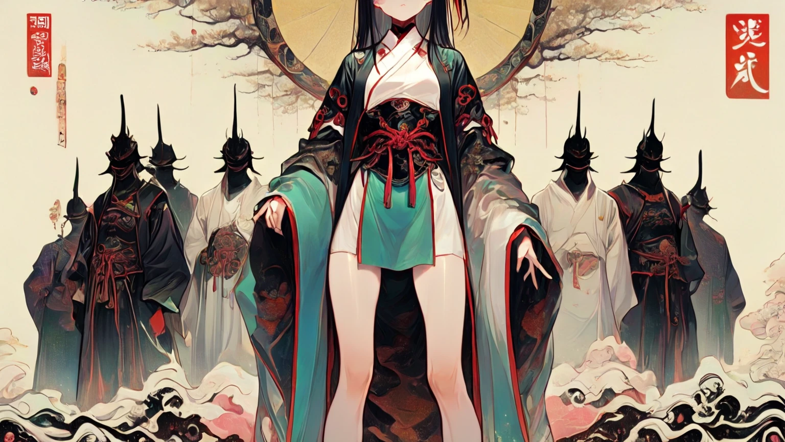 shoot from below、Black、Dynamic Angle、In the jungle、Girl、Girl、Short、Younger、Lower school girls、Innocence、Pure、Panty shot、Indian、Both eyes open、National costume、Ethnic Makeup、black-brown skin、flat chest、Nipples、forehead、Insanely angry
