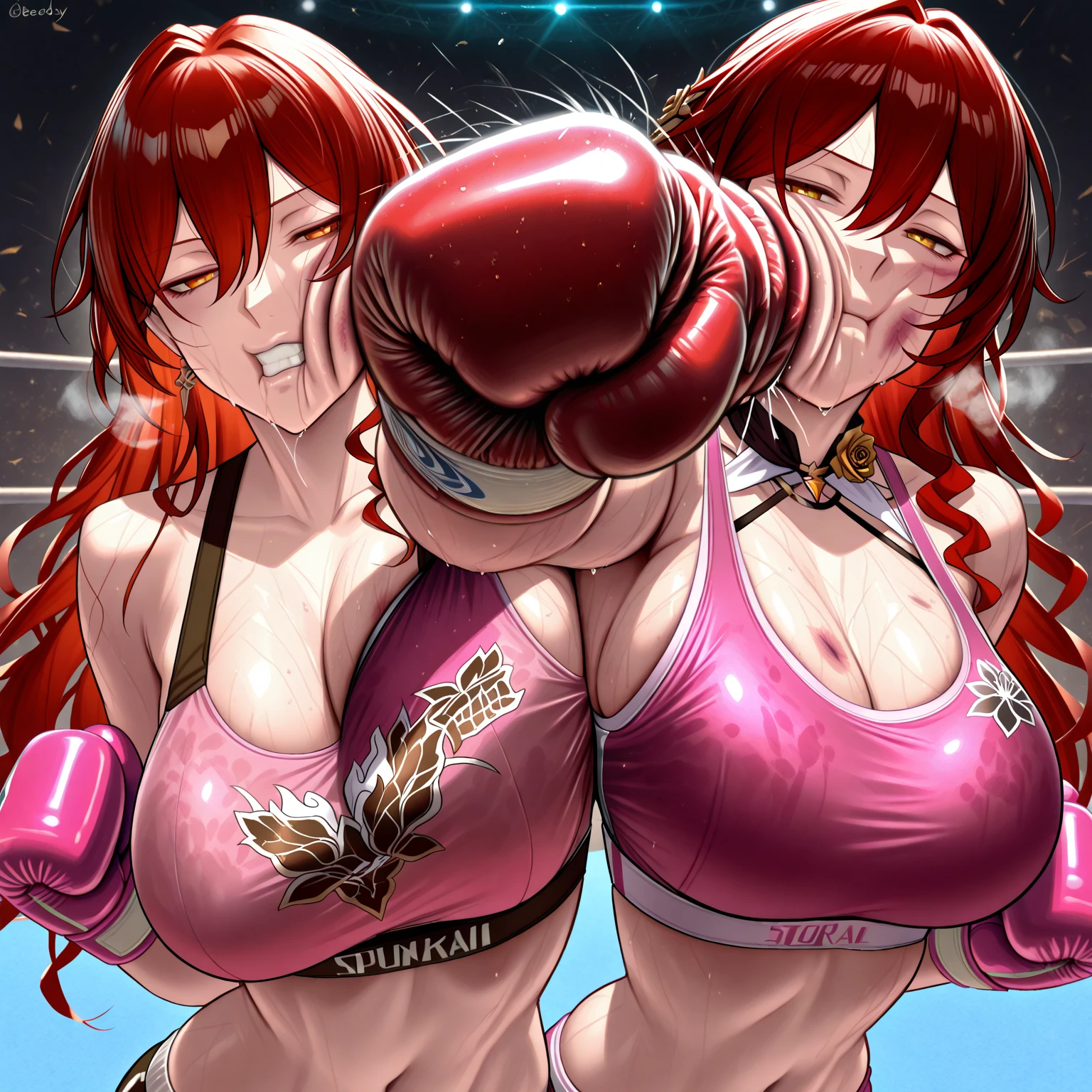 (Private 4K)、(High resolution:1.2)、(High freshness:1.2)、、(Whole Body Ezbian:1.2)、(Two Women:1.6)、((Women with exaggerated large physiques))、(Shaking huge breasts with intense movements:1.6)、abnormally developed muscles,,Barefoot woman, , Big arms、(Huge muscles:1.4)、