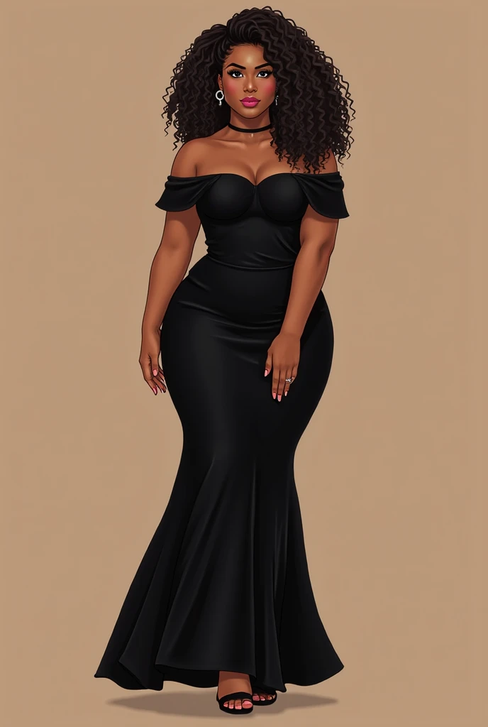 fish eye lens view from a low angle shot of a curvy Black woman in a beautiful dress standing in a dice designed room, with rolling dice designs on the walls, floor and ceilings, 32k ultra HD, hyper-realistic image, unreal engine rendered 