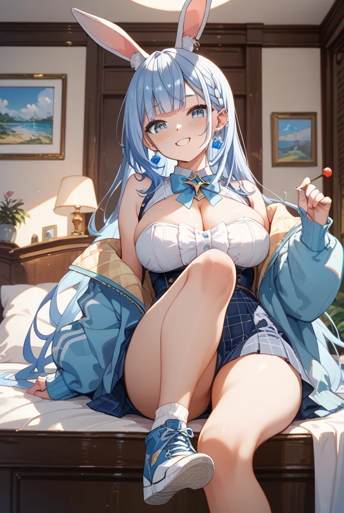 NSFW,sangonomiya_kokomi_genshin,bangs、Long Hair、Pink Hair、Multicolored Hair、bow状の髪、Purple Eyes、鈍いbangs、hair ornaments、bow、blush、smile、Blue Hair、chest、Gradient Hair、blue eyes,(Perfect hands),(Perfect Anatomy),(masterpiece),(highest quality),Embarrassed,blush,(Sexually aroused face:1.5),Open your mouth、Sticking out tongue,(Delighted:1.7),(Vulgar posture:1.5),(orgasm:1.5),(One man:1.5),Are standing,Leg spread,(Sweat:1.5)