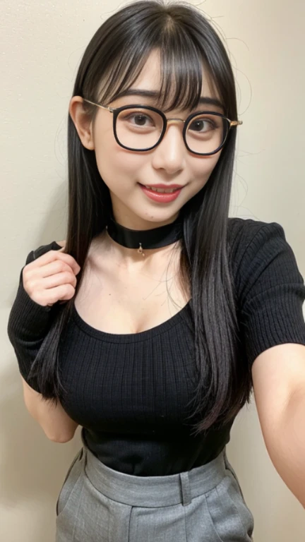 wear glasses,