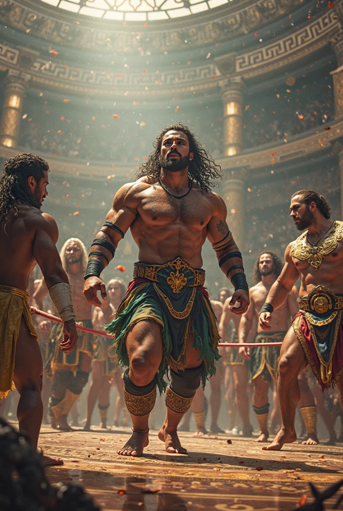 Rajputs fighting against Mughal