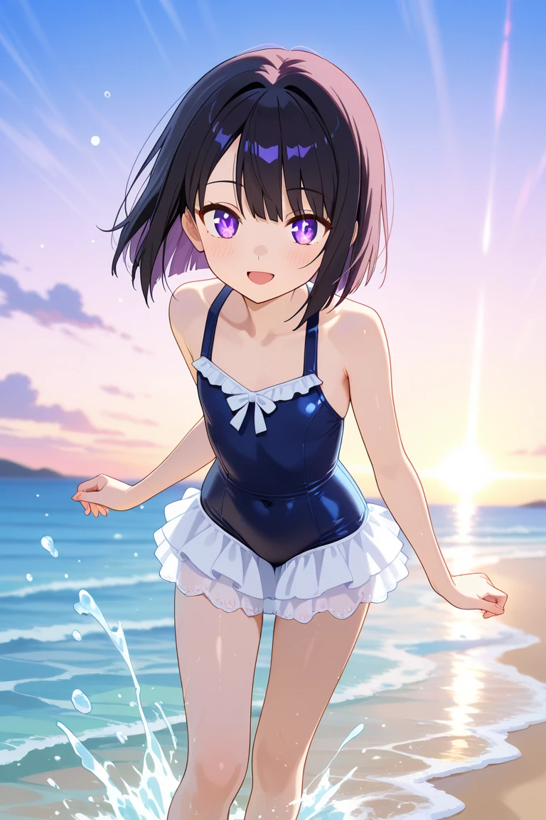 highest quality、High resolution、Detailed Background、(Beautiful face in every detail:1.4)、Anatomically correct、(Detailed facial expressions)、(Detailed eyes:1.2)、Teenage beauty、(Highly detailed face:1.4)、Cute hair colour、well-groomed eyebrows、A big smile、The swimsuit shines when wet、My whole body is wet、

By the pool、A woman wearing a frilly one-piece swimsuit、I&#39;m wearing flip flops and spreading out my towel.。Wearing a straw hat、I have a clear beach bag.。While chatting with friends、I feel the fresh air。

At the seaside、A woman wearing a shorts swimsuit with ribbon、Walking on the beach wearing a wrap skirt。Holding a shell accessory in her hand、I&#39;m taking photos with my friends while wearing flip flops and feeling the sea breeze.。

In the pool、A woman wearing a cute one-piece swimsuit with a frill design、Enjoying playing in the water with a swim ring。Holding hands with friends、Smiling and splashing water。

Every scene、A clean and feminine look、Having a great time at the waterfront。Accessories and small items add a fun touch.、A beautiful and memorable sight awaits you。
