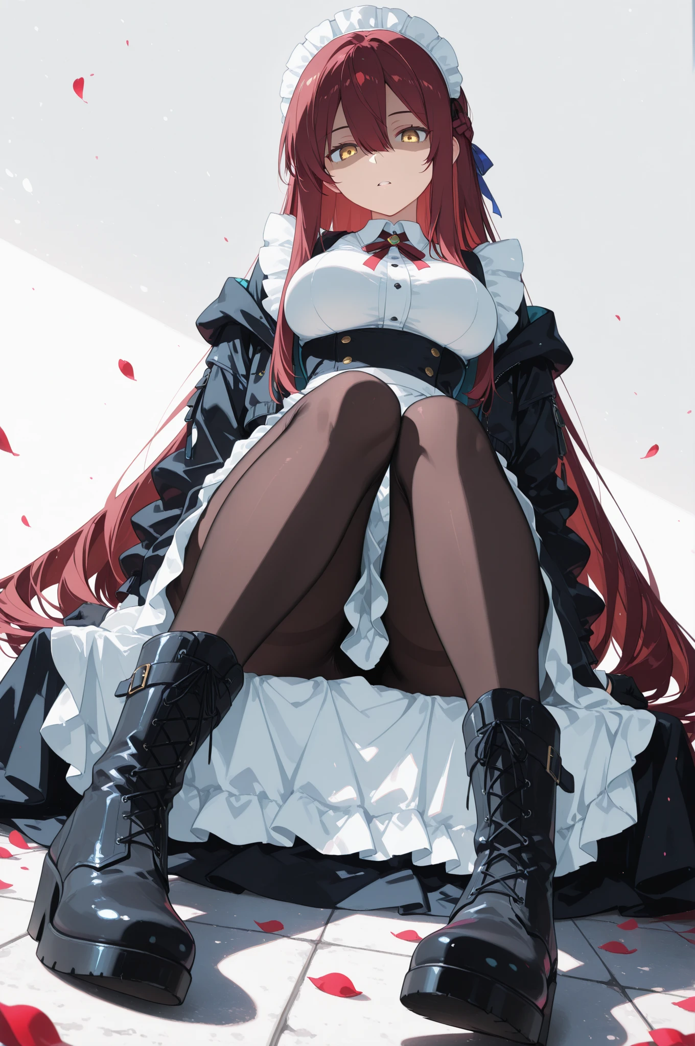 menina assustada, medo do monstro ,olhos vermelhos,roupa de colegial