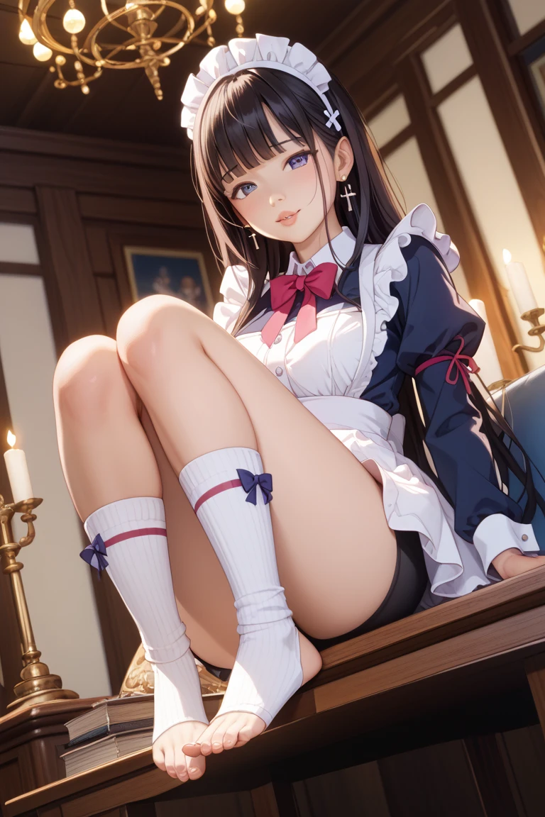 ulzzang-6500-v1.1, (raw photo:1.2), (photorealistic:1.4), beautiful detailed girl, very detailed eyes and face, beautiful detailed eyes, ridiculous, incredibly ridiculous, huge file size, super detailed, high resolution, very detailed, best quality, masterpiece, kemomimi, ((Japanese girls' high school uniform)), illustration, very detailed, CG, unified, 8k wallpaper, amazing, Fine details, masterpiece, best quality, very detailed CG uniform 8k wallpaper, light on face, cinematic lighting, 1girl, 16 years old, ((no panties)), ((dynamic pose))), (camel toe), (half), (pantyhose), (knee-bending leg sitting)) --auto --s2