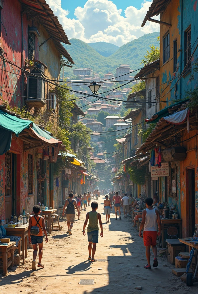 Brazilian slum 