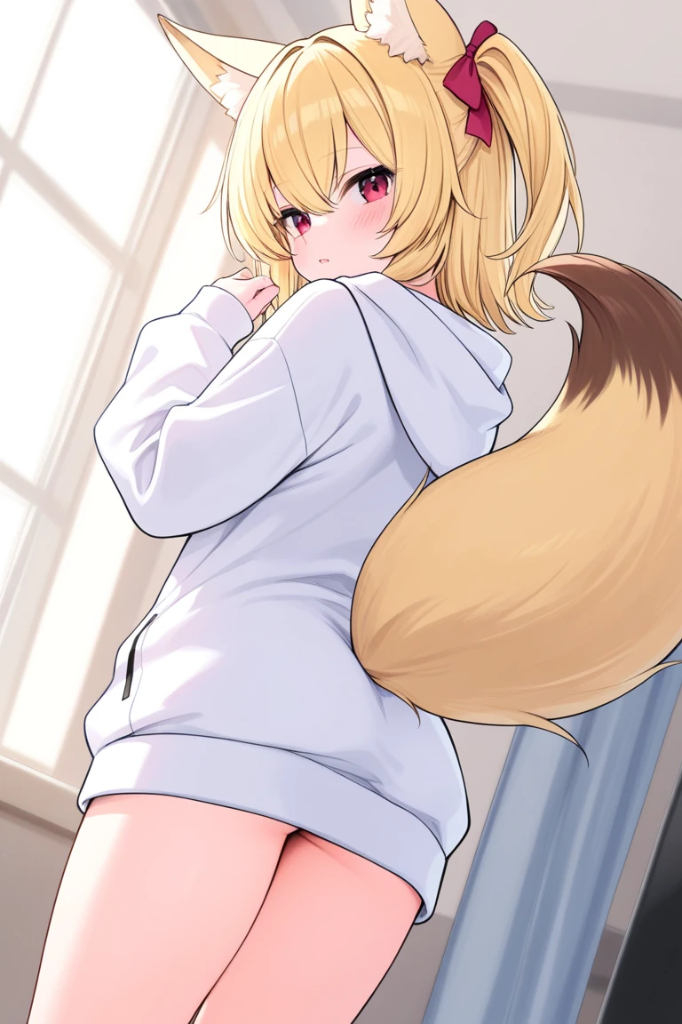 female furry, anthro, full body, detailed eyes, horse, horse ears, horse tail, longhair, twin braids, sand hair, naked, pussy facing the viewer, playing with her pussy, wizard tiara