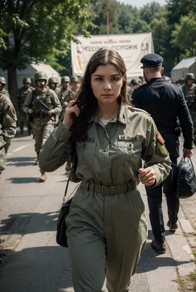 Please create an original military army uniform stylized as an world war II uniform ((brown)) color