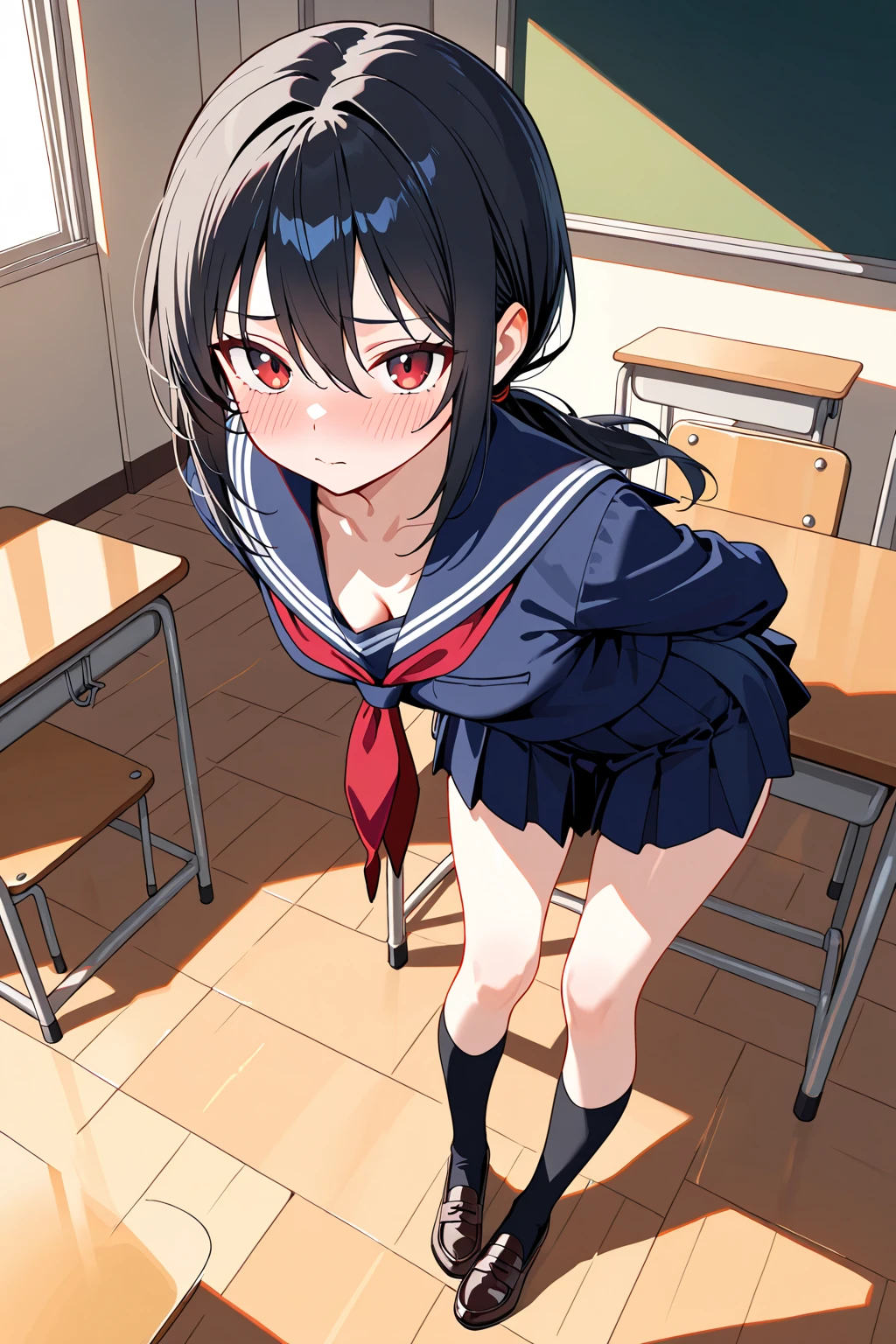 2 girls, by 2 person, Girl's brown eyes, Black Hair, Medium Long Hair, Inner Roll、(navy blue sailor suit:1.4),Indoors, Cafe、Very large breasts、Publish one'Chest、裸Chest、blush、Embarrassing、Scary face、I'm worried、Confused face、A face that feels、Pleasant face、a large amount of breast milk comes out of the nipples,、Breast milk gushes from the nipple、Very short skirt、Micro Mini Skirt、female shape'Private parts are clearly visible、take off pants、Half-off pants、Black Pantyhose、vibrator in thighhighs、Jump、Undressing panties