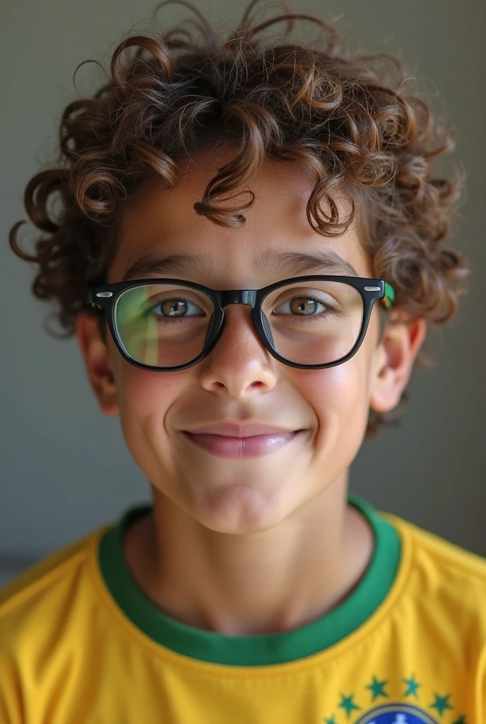 Brazilian Boy with glasses