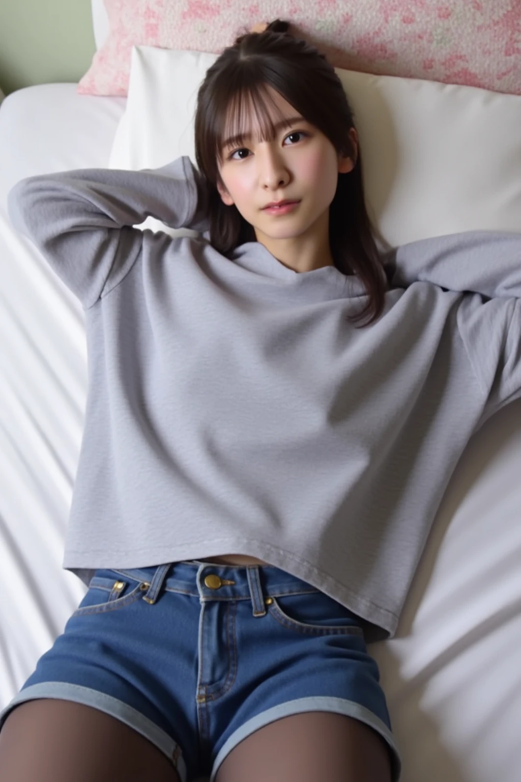 (((Fine image quality correction、Smooth image correction、Image quality correction for rough images:1.58)))、(((masterpiece、Highest quality、Very detailed、Artistic lighting balance that brings out the best in your model、Perfect Anatomy)))、(Surreal)、(Upper Body:1.5、high school girl、Great balance of facial placement)、(Highly detailed CG illustrations)、(Very delicate and beautiful)、Realistic quality、Realistic atmosphere、Realistic human texture、Realistic human touch、Realistic facial muscles、realism、Absolute rules、最高masterpieceのバランス、The most beautiful composition of a woman、Realistic creation and expression、