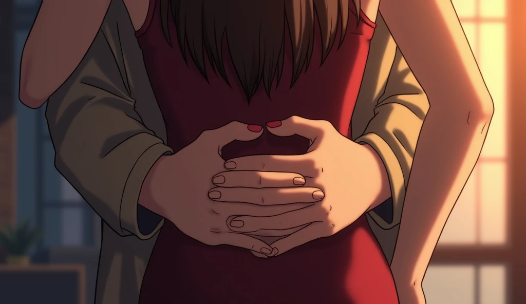 Solo,cleavage, haori, thick thighs, outstanding details, blood,big breasts , moon , kimono, parted lips, standing up,huge ,big ass,over size breasts,dog style, (((fellatio))), (((cum on fsce and dripping)))),