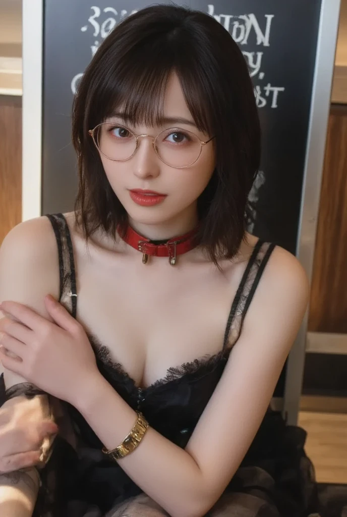 (photo-realistic:1.3), (8k, best quality:1.2), ultra-detailed, elegant, sharp focus, solo, extremely detailed face and eyes, beautiful hair, ((perfect body,16years old,designer glasses,brown short hair, Chanel cocktail dress, diamond bracelet)), sipping martini, Monte Carlo casino
