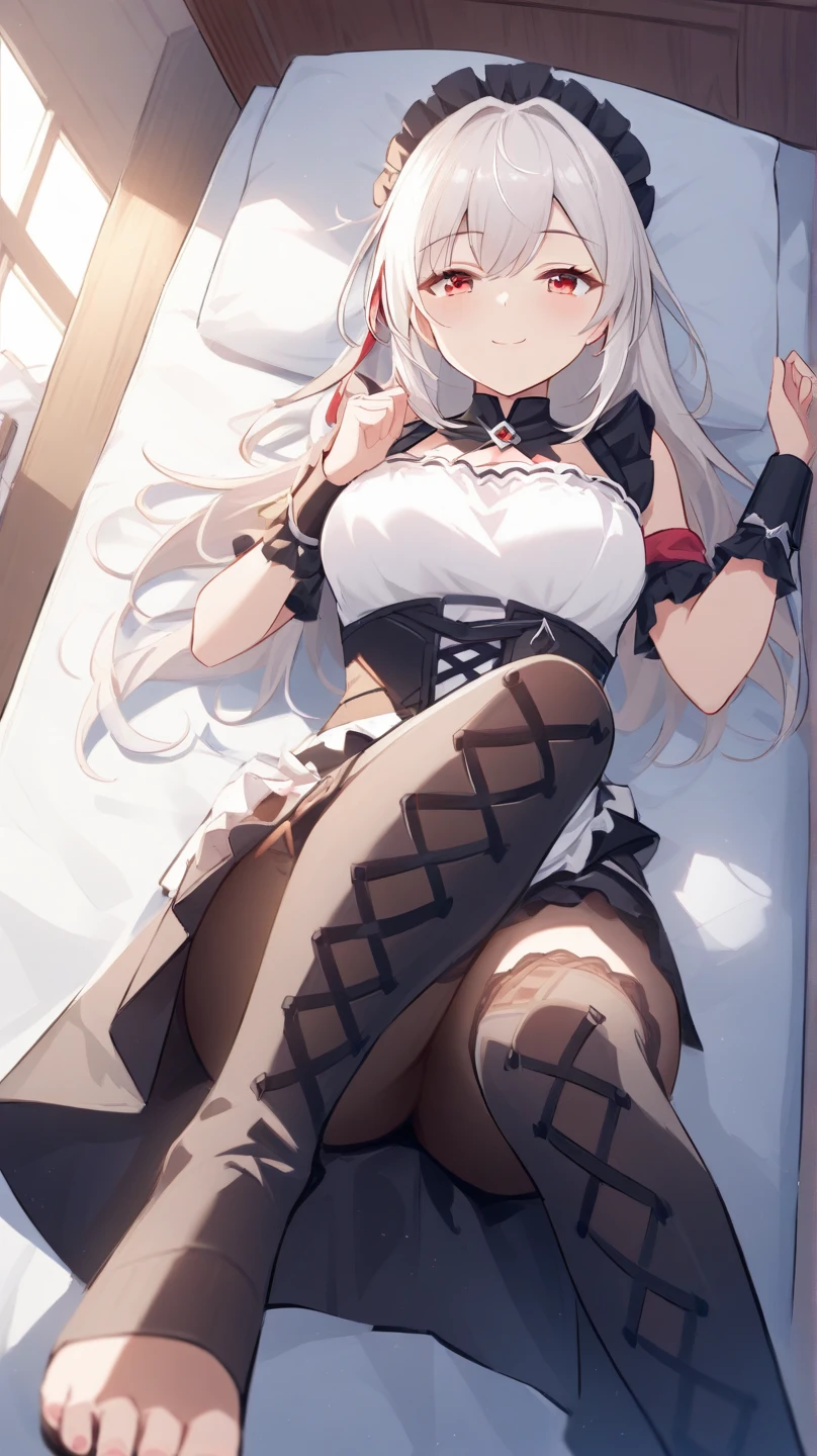 score_9, score_8_up, score_7_up, score_6_up, score_5_up, score_4_up, 1girl, solo, \(genshin impact\) ningguang,Hitachi Magic wand,
<lora:CAD_v1:0.8> cad, ahegao,shibari, bondage, bound, bound arms, bound legs, bound wrists, bound ankles, bound knees, arms behind back, lying on bed, on back, happy, light smile, , ball gag, , white pantyhose ,
