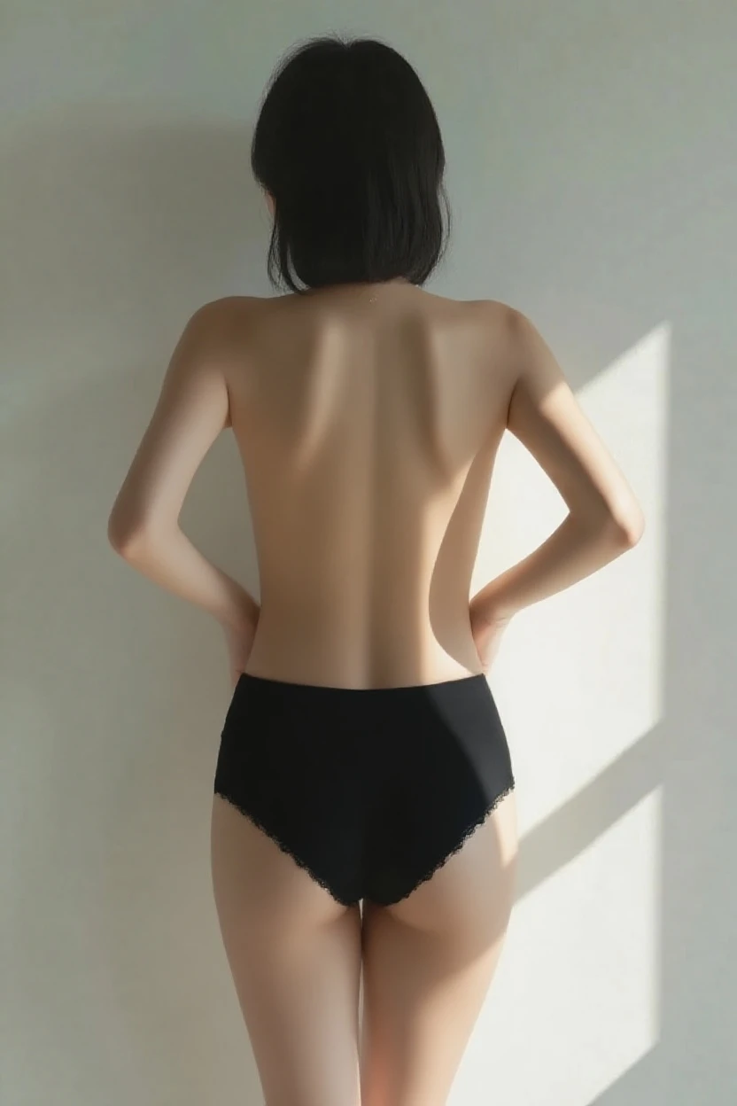 8K, Top Quality, Intricate Details, Ultra Detail, Ultra High Resolution, Masterpiece, close up shot, ((shot from behind, view from behind, show back,taken from behind, ((shot from behind,)) (Looking back), ))(full body: 1.1), Slender, Smile, (Makeup: 0.4), ,(( cammy white, blonde hair, bangs, short hair, blue eyes, antena hair, abs, scar on cheeks, ((short hair )))), (Fluffy Eyes: 1.21), (()), 1girl, solo, 1 girl, (()), close up shot, , ((tall)), (((fit body))), (((slim face))), sharp face, (( )) ,(detailed face), sharp face, small lips, , ,((ass up , butt cheek,)) ,wind blow, strong wind, wind blow hair, ((skirtlift)), ((smirk)), ((black skirt)), (), (()), , ((())), ((ass)), back, (())
((, )), , (( naked, nude)), detailed face, detailed breast, large breast, huge breast, detailed ass , detail nipples ,, Narrow Waist, Skinny, tall , 190 cm tall, Muscular, Navel, Exposed Abdomen, Pointed Chest,, Beautiful girl with accentuated slender abs: 1.4, Six Pack Abs: 1.4, , Perfect Body, detail legs, (( dark background)), black background,
