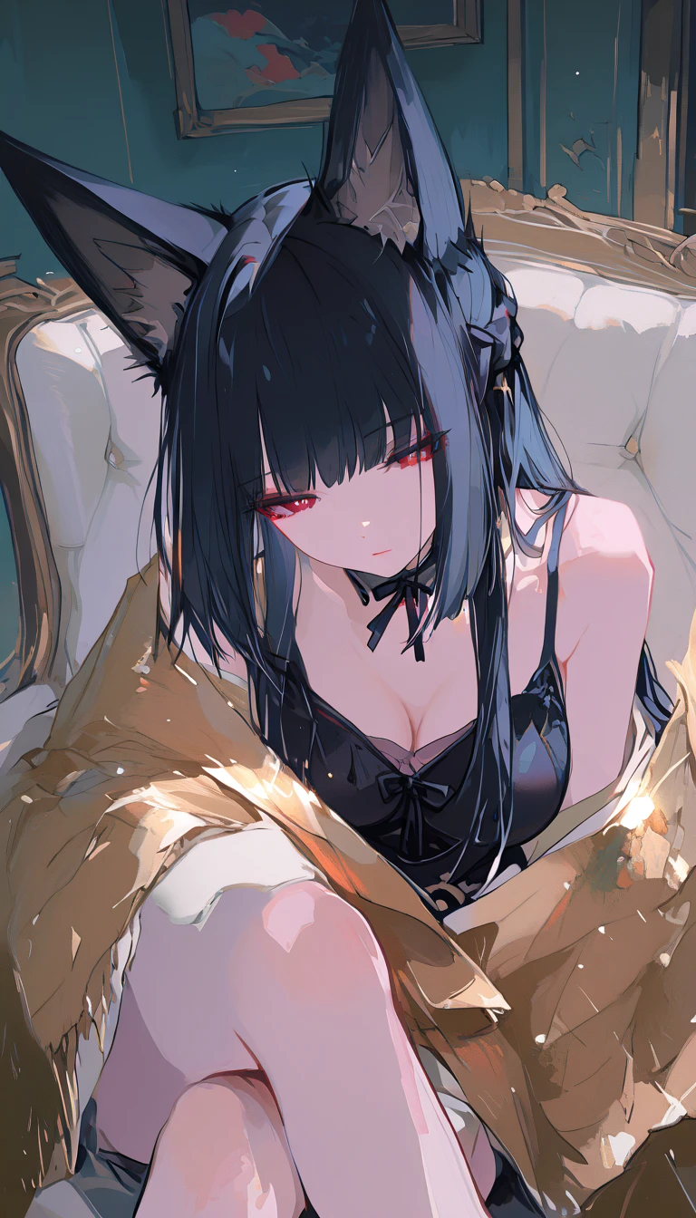 1girl,8k,lie down on the bed ,,no pant