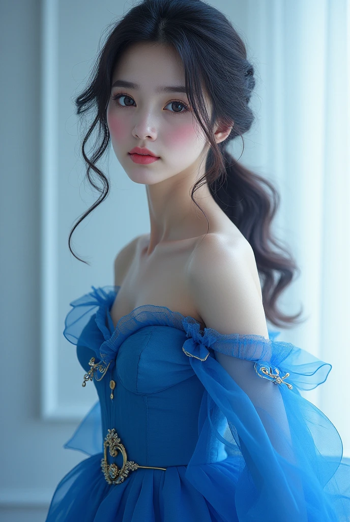 NSFW, 8k, High-level, absurd, masterpiece, best quality, primitive, very detailed CG, very detailed wallpaper, perfect lighting, Extremely detailed (((The personifying " princess Jasmine in Aladdin " as a Little Girl))), MysticSight, Tyndall effect, Tyndall scattering, Studio gray background with (many Dazzling RainbowColor particles BokeH:1.28), (RoundlyButts, ThighGap), (Exposed:0.4), (Assfocus with looking ahead), BREAK (NOGIZAKA face variations) Extremely Detailed very KAWAII face variations, perfect ???????, Childish, captivating gaze, elaborate detailed Eyes with (sparkling highlights:1.28), long eyelashes、Glossy RED Lips with beautiful details, Coquettish tongue, Rosy cheeks, Radiant PearlSkin with clear transparency . { (Dynamic LifeLike expressions:1.4) | :d) }, (large eyes:-1) .