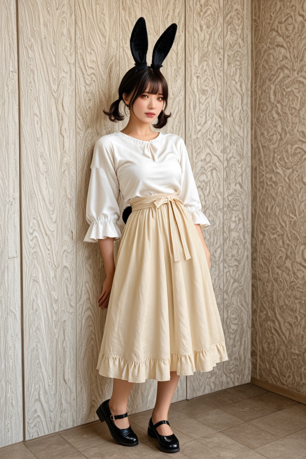 arafed woman in a green dress carrying a white bag, wearing wheat yellow gauze, slight yellow hue, chiho, heonhwa choe, style of yoshii chie, lovely smile, ( side ) profile, lee ji - eun, lee ji-eun, cheery, jaeyeon nam, by Tan Ting-pho, smiling warmly, ad image