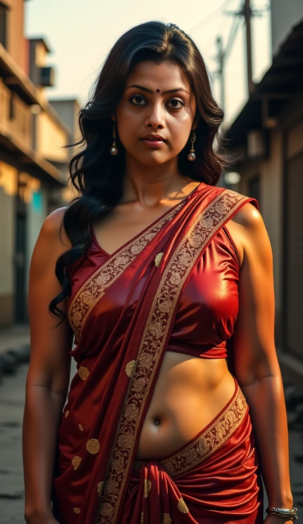 beautiful mature Indian college girl, in red saree, outside a club , ((slim, petite)), photorealistic, photo, masterpiece, realistic, realism, photorealism, high contrast, photorealistic digital art trending on Artstation 8k HD high definition detailed realistic, detailed, skin texture, hyper detailed, realistic skin texture, armature, best quality, ultra high res, (photorealistic:1.4),, high resolution, detailed, raw photo, sharp re, by lee jeffries nikon d850 film stock photograph 4 kodak portra 400 camera f1.6 lens rich colors hyper realistic lifelike texture dramatic lighting unrealengine trending on artstation cinestill 800,
