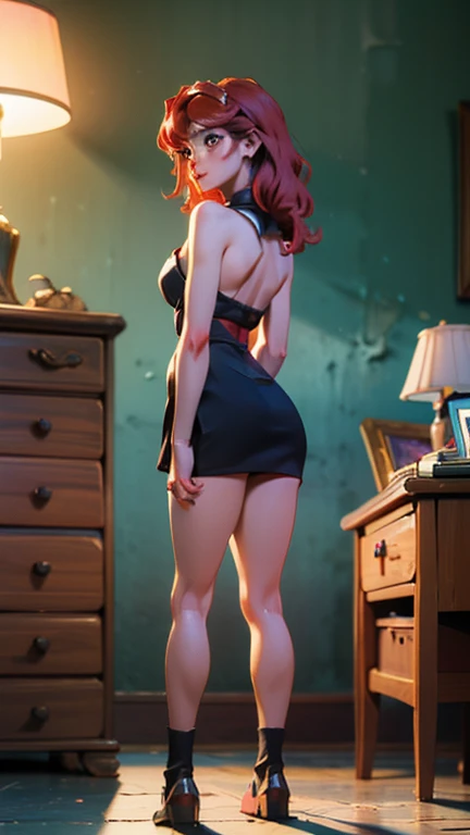 1 Girl, (((Large Breasts))), (((bokeh))),Depth of Field, Cute face, Looking at the audience, masterpiece, Model shooting style, cleveage, Full body portrait, Sexy pose, ((8k, RAW photos, best quality, masterpiece), High-detail RAW color photos Professional photos, (Practical, Photo Realism:1. 37), (best quality), (Best shadow), (Best Illustration), Ultra-high resolution, Highly detailed CG unified 8k wallpaper, Physically Based Rendering, Movie Lighting),